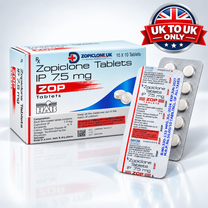 Buy Zopiclone 7.5 mg white Next day UK