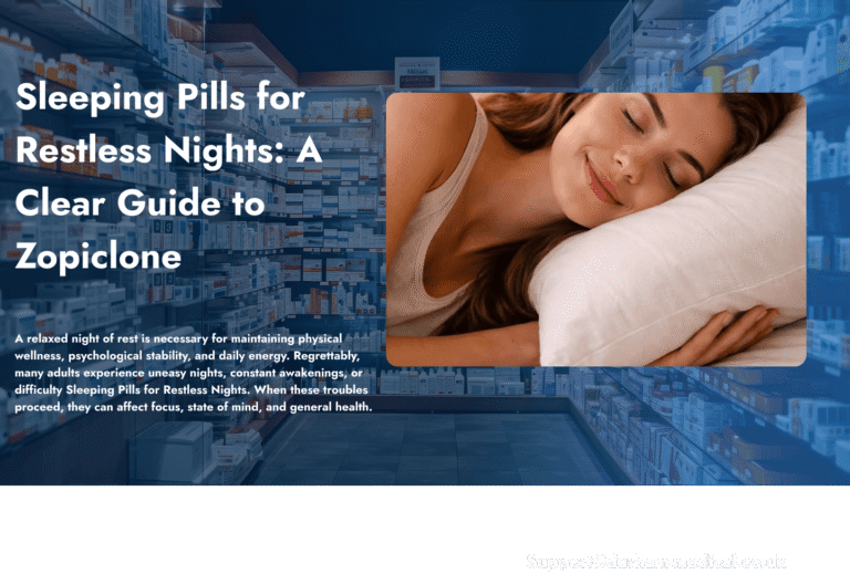 Sleeping Pills for Restless Nights: A Clear Guide to Zopiclone